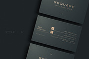 Stylist Business Cards Template, a Business Card Template by Ctrl space studio (Thumbnail 6 of 6)
