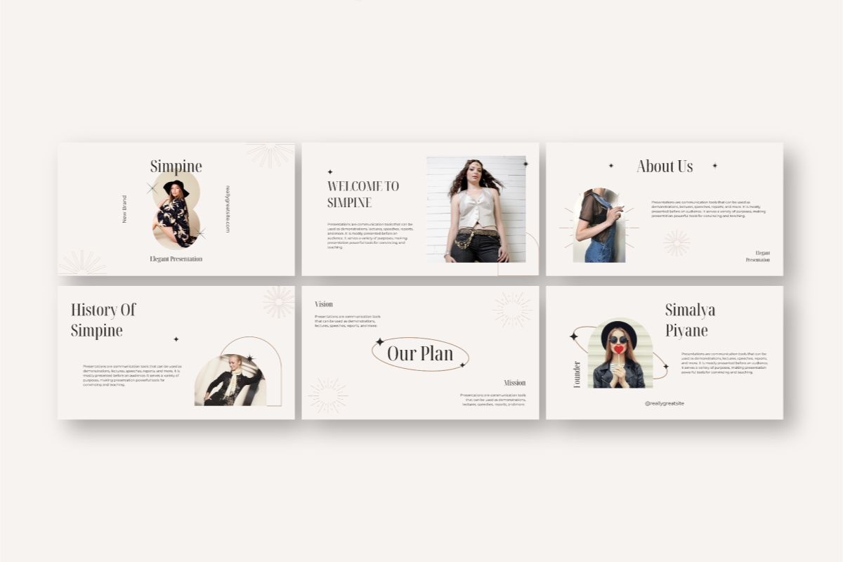 Simpine Brand - Canva Presentation, a Presentation Template by Inkofert (Photo 4 of 8)