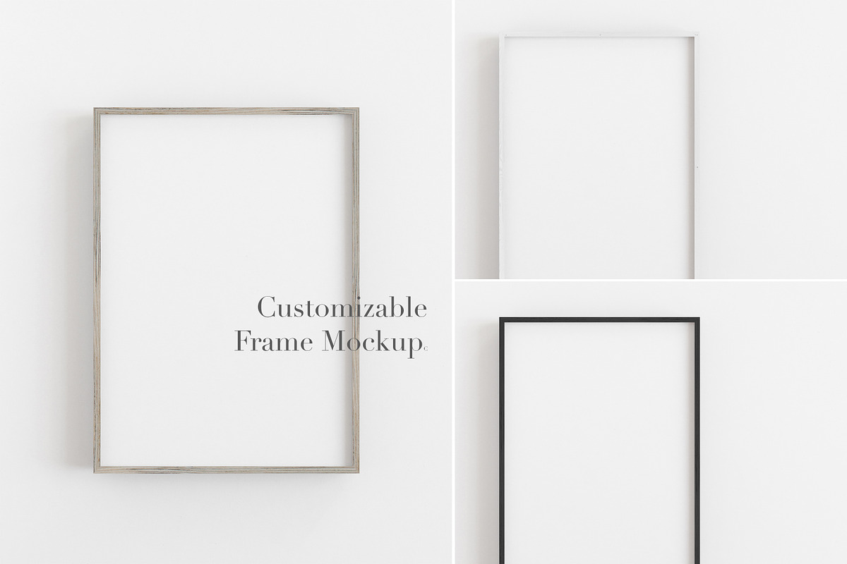 Mockup Frame Customizable, a Graphic by HALFTOUNE (Photo 1 of 9)