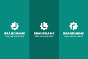 Letter J L R Gear Cog Logo Set, a Branding & Logo Template by Pray Art Design Studio (Thumbnail 2 of 2)