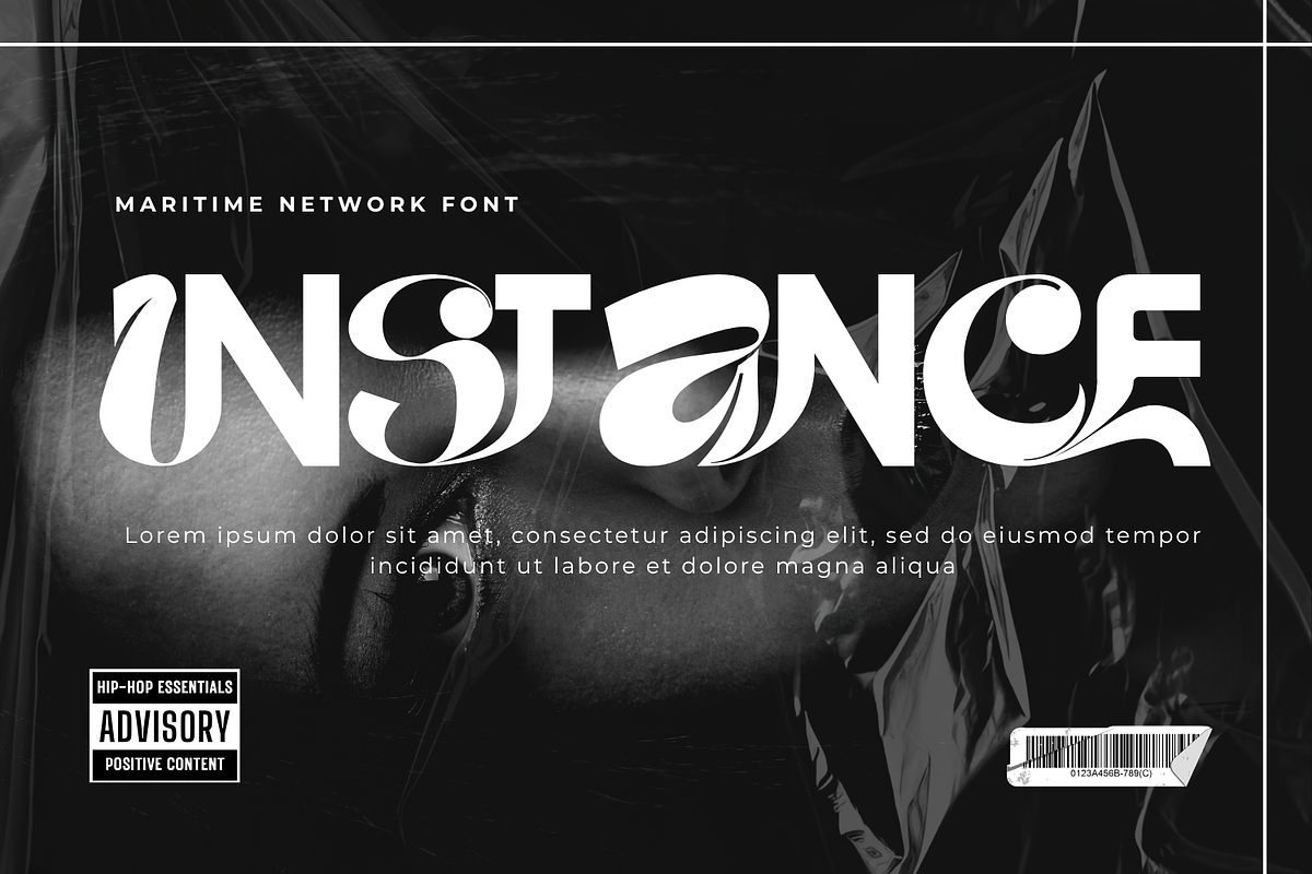 Maritime Network - Psychedelic Font, a Sans Serif Font by 177Studio (Photo 6 of 8)