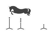 Free Jumping Horses, an Animal Illustration by Naurider (Thumbnail 4 of 4)