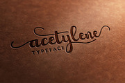 Acetylene Script, a Script Font by vanroem (Thumbnail 13 of 15)
