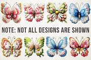 Easter Day Faux Latch Hook Butterfly, an Illustration by RobertsArt (Thumbnail 6 of 6)