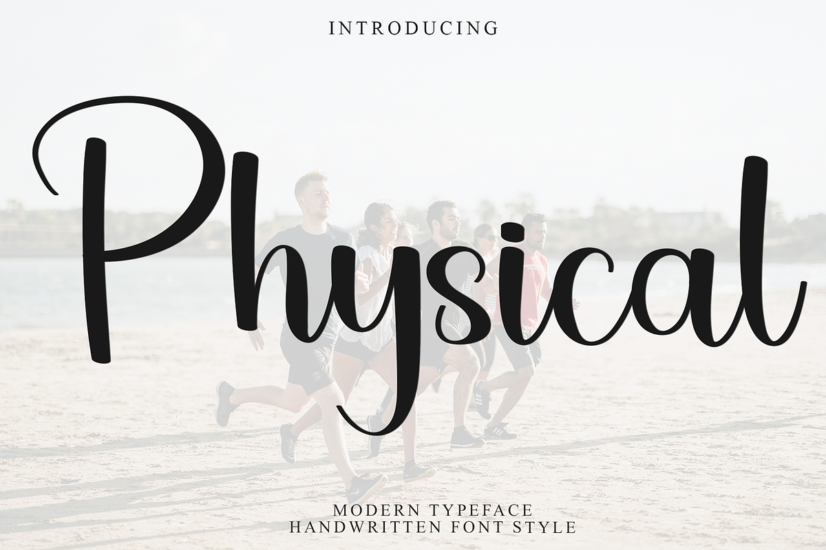 Physical, a Handwritten Font by InermediaSTUDIO (Photo 1 of 8)