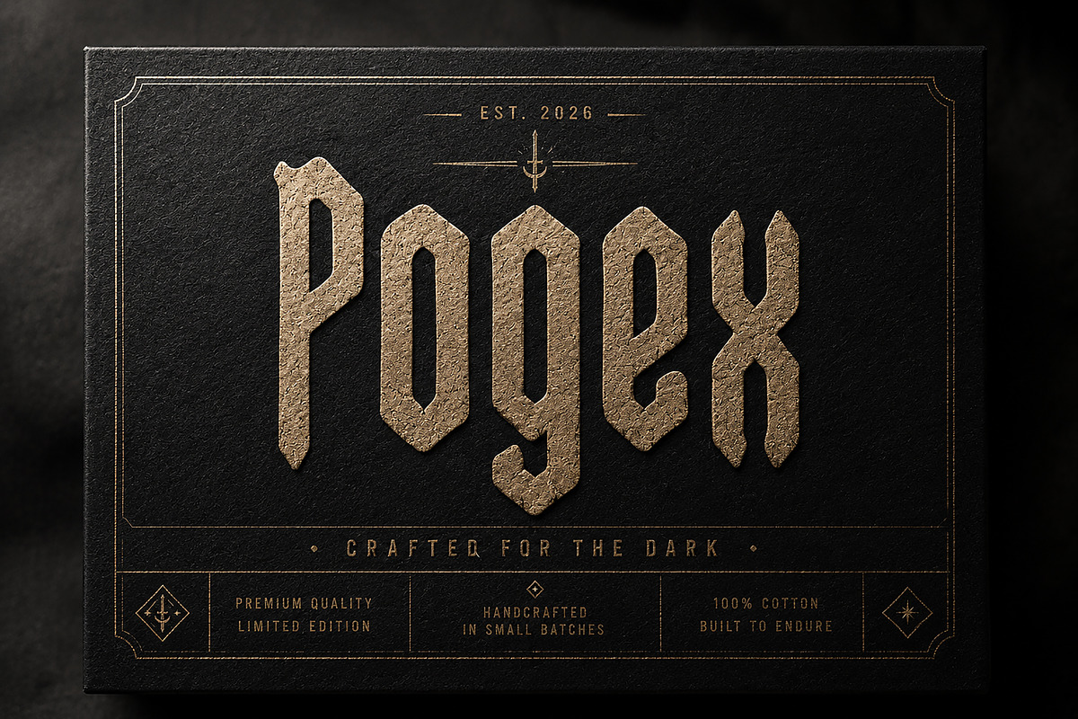 Pogex, a Script Font by Wow Magic (Photo 4 of 4)