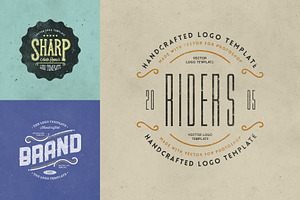 Retro Logo Templates V.03