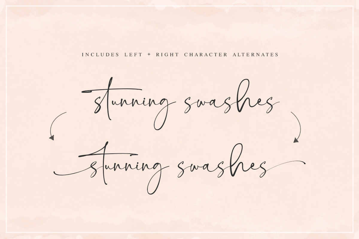 Wolmington Script Font, a Script Font by Salt & Pepper Designs (Photo 9 of 12)