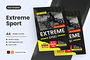 Extreme Sport Champions Flyer, a Flyer Template by SquidPixey (Thumbnail 1 of 5)