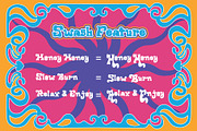 Retrowave Psychedelic Display Font, a Font by Dawnside Graphic (Thumbnail 7 of 9)