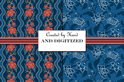 Boho Pattern Bundle - Indian Chintz, a Pattern Graphic by RachelStudio (Thumbnail 5 of 10)