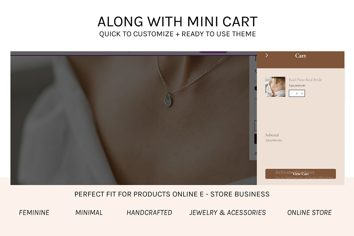 Wix Ecommerce Website Template | KIM, a Wix Template by Design Unique (Photo 6 of 10)
