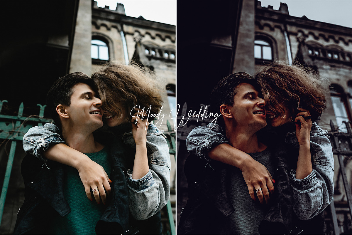 Moody Weddings Lightroom Preset Pack, an Action Add-On by PixelHive Pro (Photo 5 of 11)