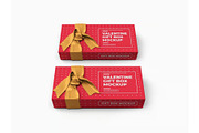 Gift Box Packaging Mockup Template, a Packaging Mockup by DesignRushMarket (Thumbnail 5 of 11)