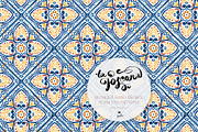 Tuscany Tiles Wine Seamless Patterns, a Pattern Graphic by KaramfilaS (Thumbnail 4 of 18)