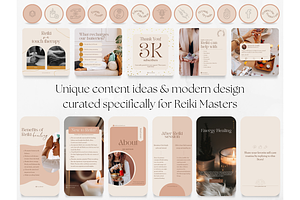 200 Reiki Master Social Media BUNDLE