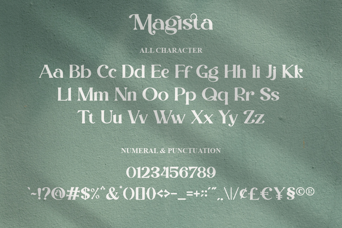 Magista Modern Stylish Elegant Font, a Serif Font by Ronny Studio (Photo 15 of 17)