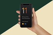 Hand Mockups iPhone 11, S10, Pixel 4, an iPhone Mockup by Pierre Borodin (Thumbnail 6 of 8)
