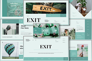 Exit - Power Point & Google Slide