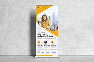 Corporate Business Roll Up Banner