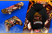 Warrior Killer Hunter Mascot Esport, a Branding & Logo Template by FNR Graphics (Thumbnail 4 of 5)