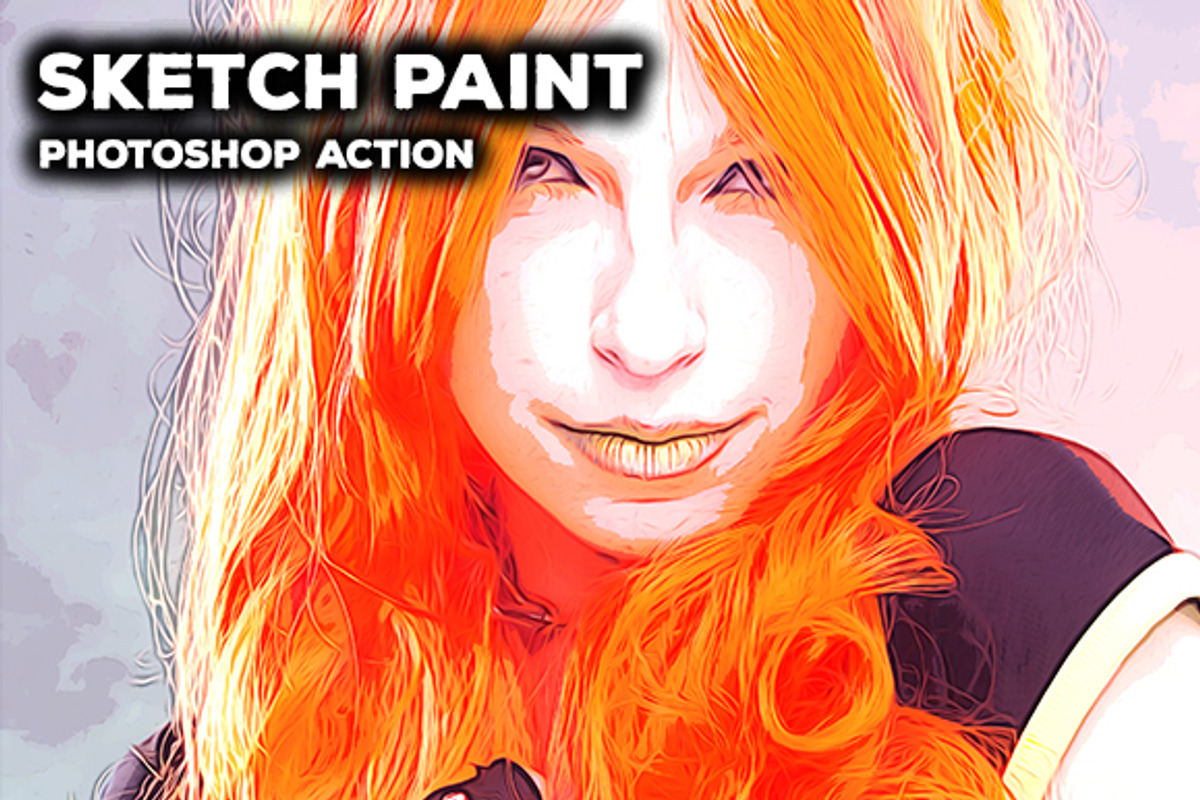 Sketch Paint - Photoshop Action, an Action Add-On by Lightdesigns (Photo 2 of 4)