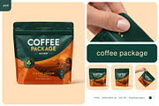 Coffee Package Mockup Set, a Packaging Mockup by Country4k (Thumbnail 1 of 4)