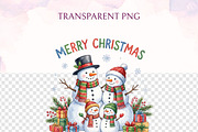 Christmas PNG Holiday Bundle, a Decorative Illustration by Arslan (Thumbnail 6 of 8)