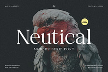 Neutical Serif Font Family (12 Font)
