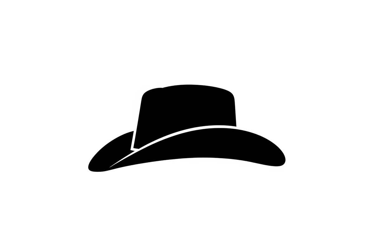 Minimal Cowboy Hat Silhouette Bundle, an Illustration by Designs_River (Photo 51 of 51)