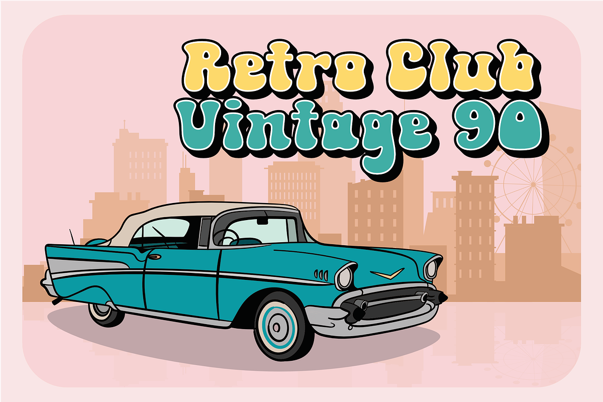 The Retro Eighties, a Serif Font by ahweproject (Photo 4 of 18)