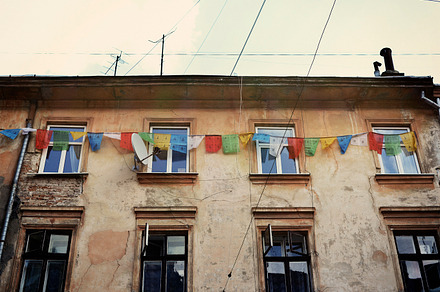 Old street of Lviv