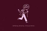 It’s Birthday: Festive Characters, a Person Illustration by Veyla (Thumbnail 11 of 12)