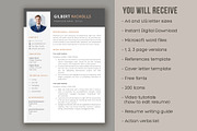 Professional Resume for word, a Resume Template by aivos (Thumbnail 6 of 7)
