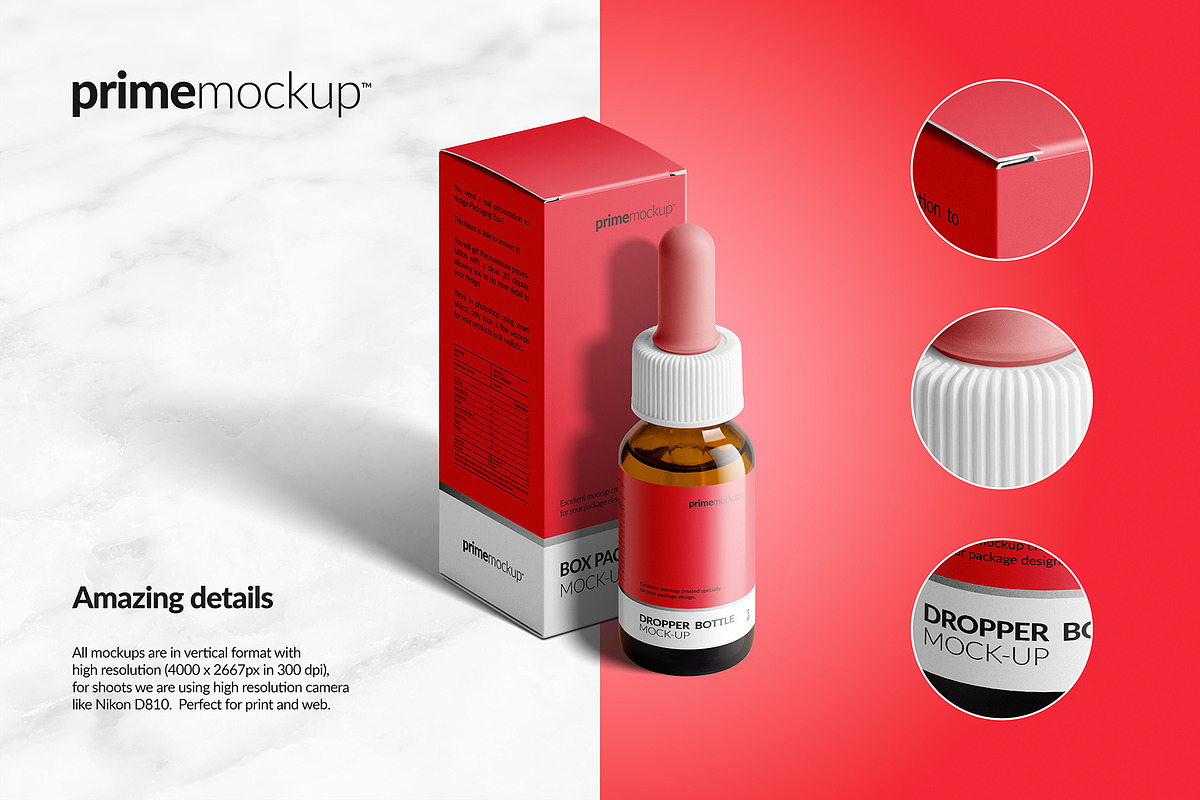 Dropper Bottle & Box Mockup, a Merchandise Mockup by PrimeMockup (Photo 4 of 6)