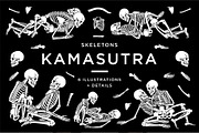 KAMASUTRA with skeletons, an Illustration by Tanya Akhmett (Thumbnail 14 of 14)