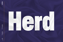 Herd | Condensed Sans Font Family