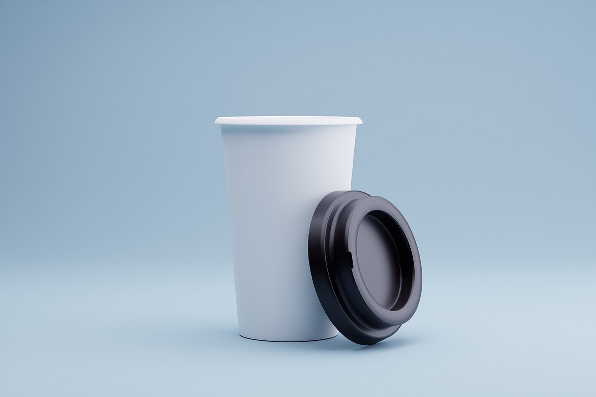 10 Bundle 3D Render Coffee Cup, a Food & Drink 3D Model by Astuti Studio (Photo 9 of 11)