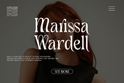 Shenton Rubadue, a Serif Font by Cruzine (Thumbnail 3 of 8)