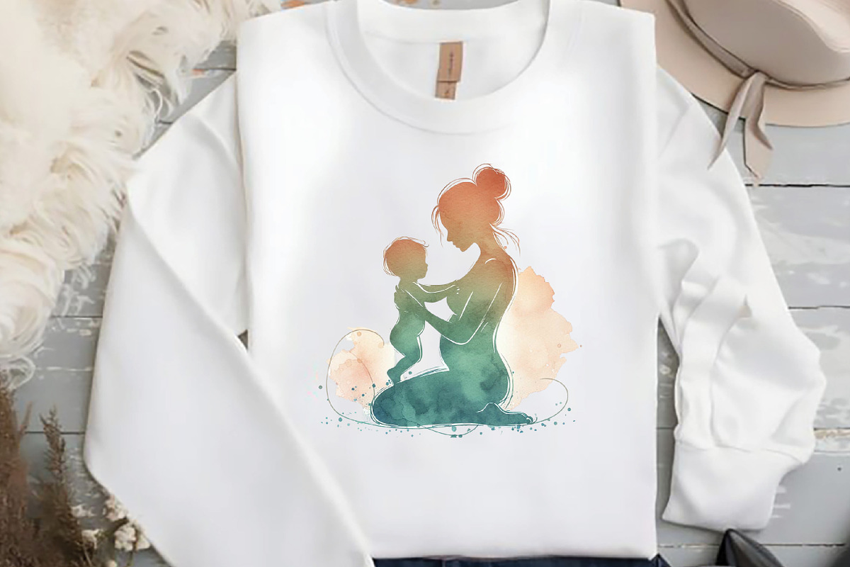 Boho Mothers Day Clipart, an Illustration by DreamCafeArt (Photo 6 of 6)