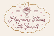 Cherry Poeme Handwritten Script Font, a Script Font by Inviline.co (Thumbnail 3 of 10)