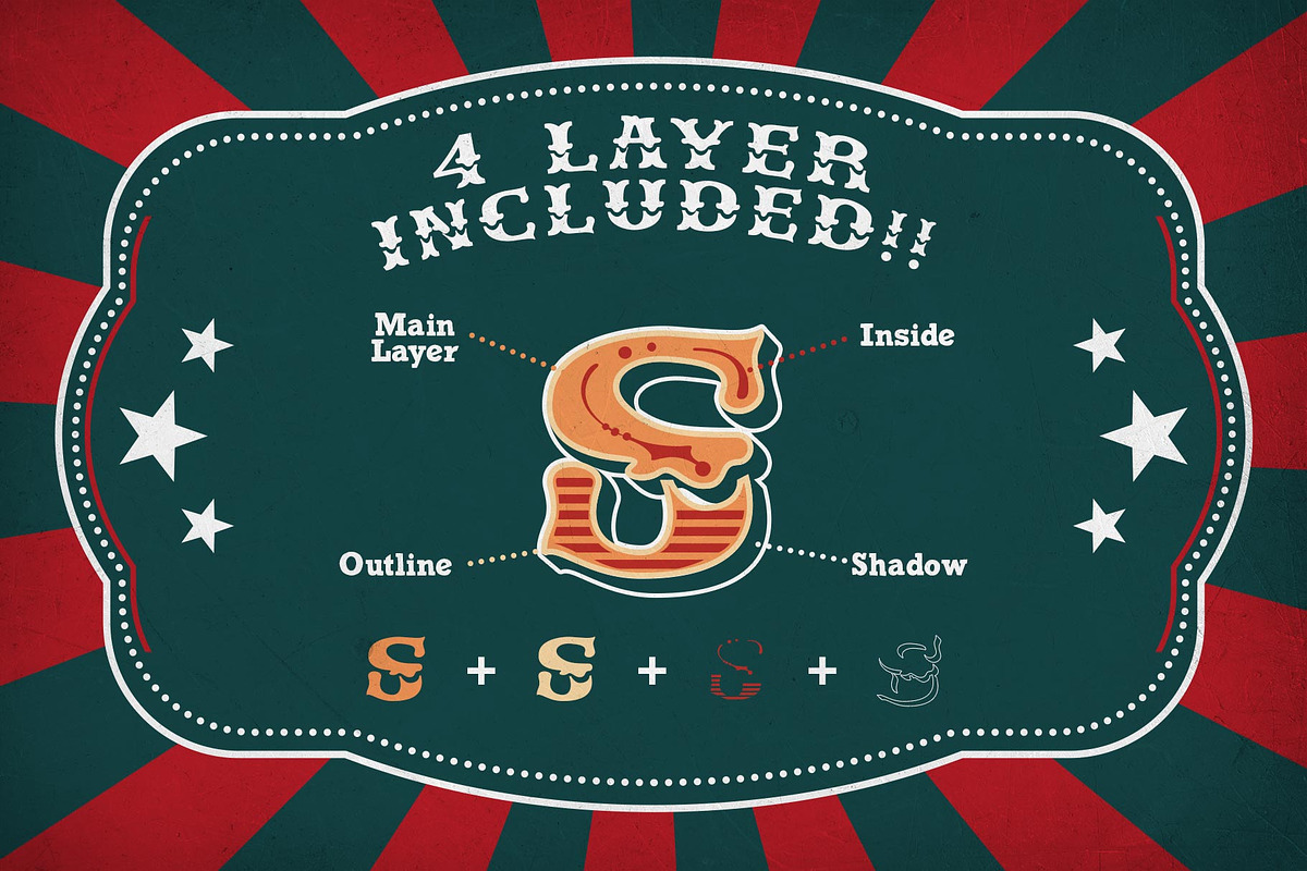 Soulup Typeface, a Script Font by alit design (Photo 7 of 15)