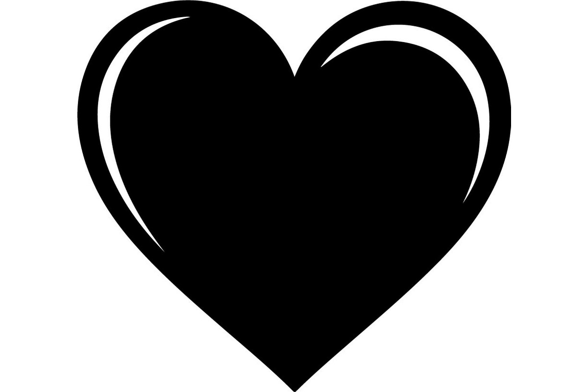 Heart Shape Silhouette, an Object Graphic by Creativeshirt (Photo 15 of 19)