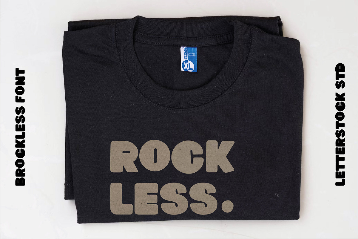 Brockless, a Sans Serif Font by LetterStock (Photo 3 of 5)