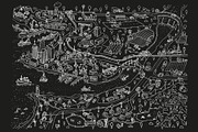 DOODLETOWN, an Illustration by WINS Doodle shop (Thumbnail 3 of 6)