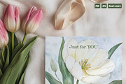 Tulip Moments_Card Mockups, a Mockup by NikiArts (Thumbnail 6 of 11)