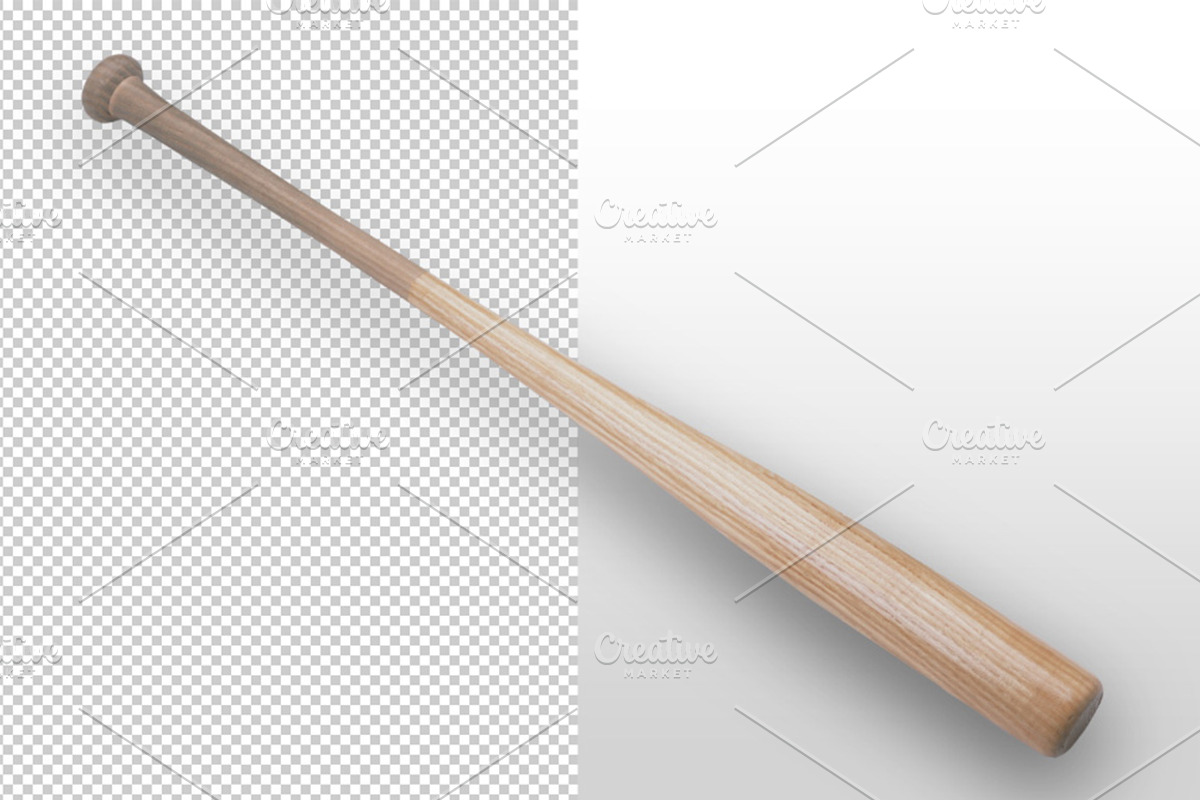 4 Baseball Items Isolated preview 4