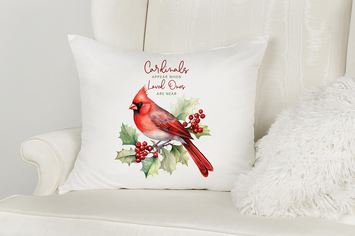 Cardinal Christmas PNG Bundle, a Graphic by CraftlabSVG (Photo 14 of 15)
