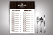 Restaurant Menu Modern, a Brochure Template by Nathan Knight Design (Thumbnail 4 of 5)
