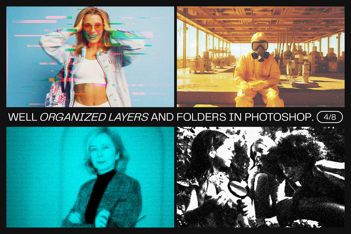 12 Photo Effect Templates, a Layer Style Add-On by iDoodle Studio (Photo 4 of 6)